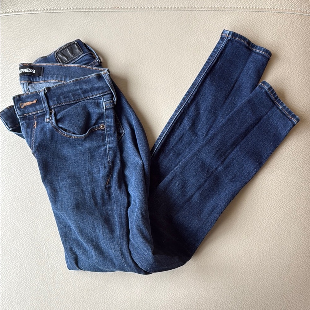Express Women's Blue Jeans